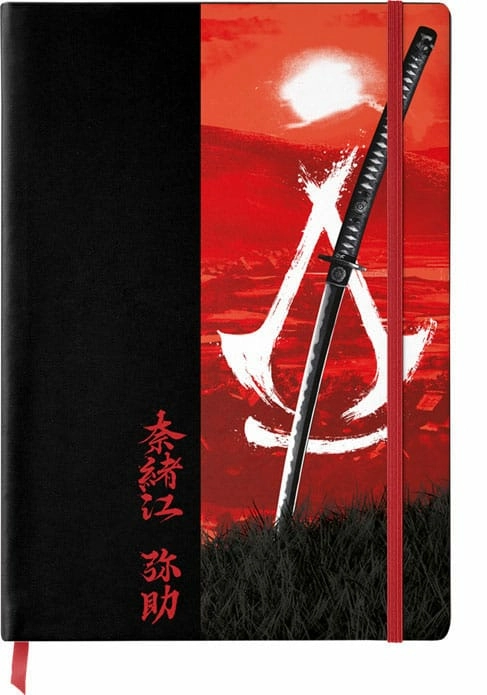 Assassin´s creed shadows cahier a5 katana sun