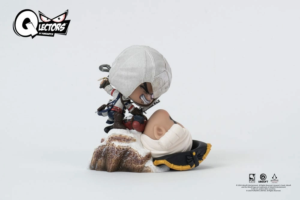 Assassin´s creed statuette pvc qlectors connor last breath 15 cm