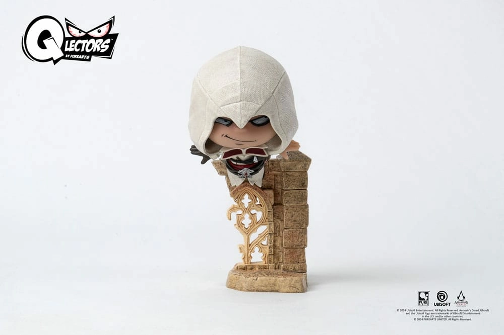 Assassin´s creed statuette pvc qlectors ezio leap of faith 15 cm