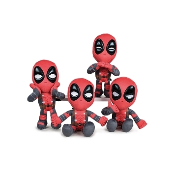 Assortiment peluches deadpool (4 pièces)