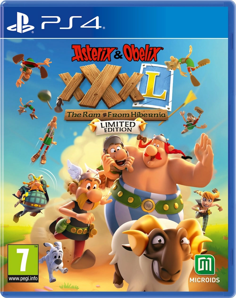 Asterix & obelix xxxl: the ram from hibernia limited edition - PS4