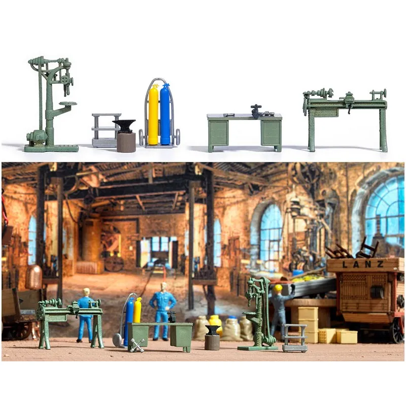 Atelier de réglage et d’usinage. BUSCH 1185