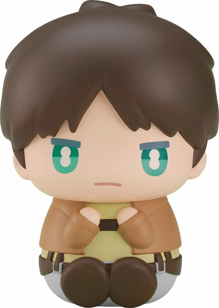 Attack on titan figurine anti-stress marshmalloid eren yeager 9 cm