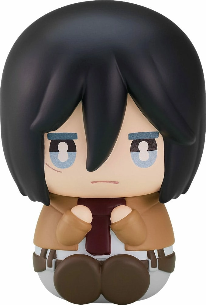 Attack on titan figurine anti-stress marshmalloid mikasa ackerman 9 cm
