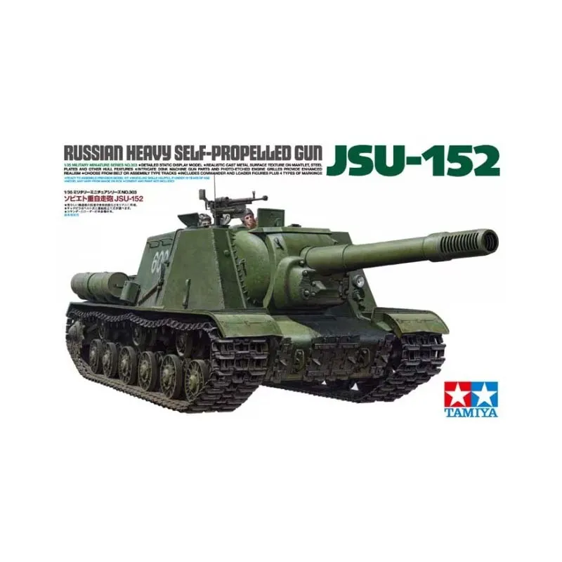JSU-152 soviétique autopropulsé. TAMIYA 35303