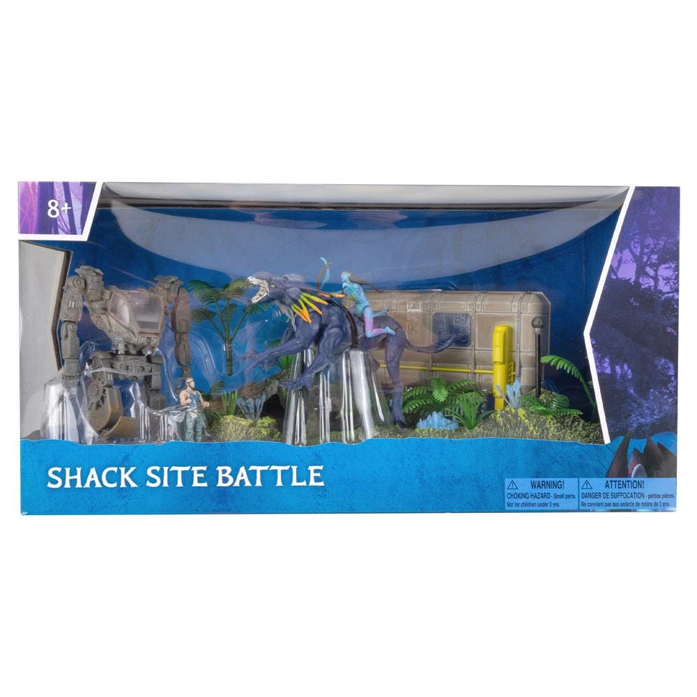 Avatar : la voie de l'eau figurines shack site battle