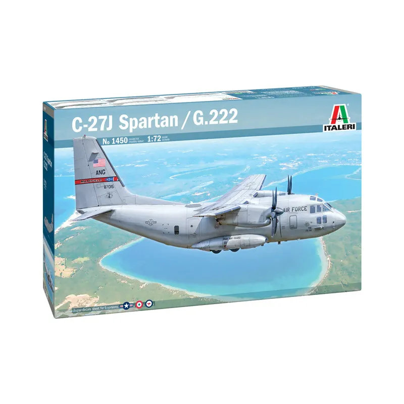 Avion de transport C-27J SPARTAN/G.222. ITALERI 1450