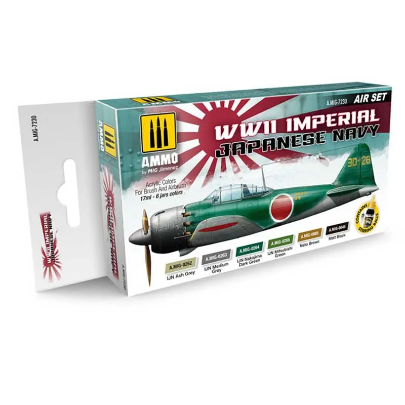 Avion IJA de la Seconde Guerre mondiale. AMMO MIG JIMENEZ 7230