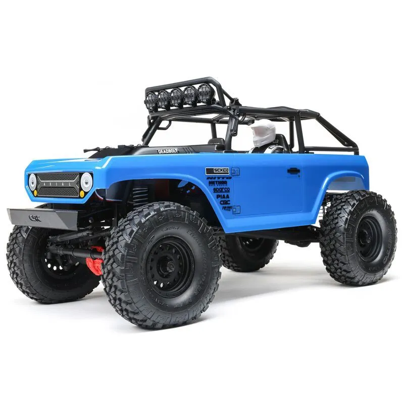 Axial SCX10 II Deadbolt 4WD 1/10 RTR Bleu - AXI03025T1