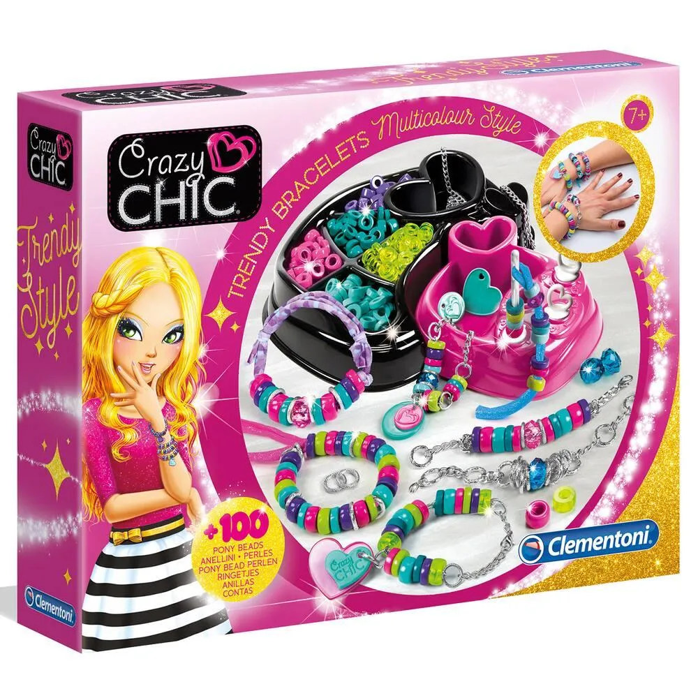 CRAZY CHIC - BRACELETS MULTICOLORES