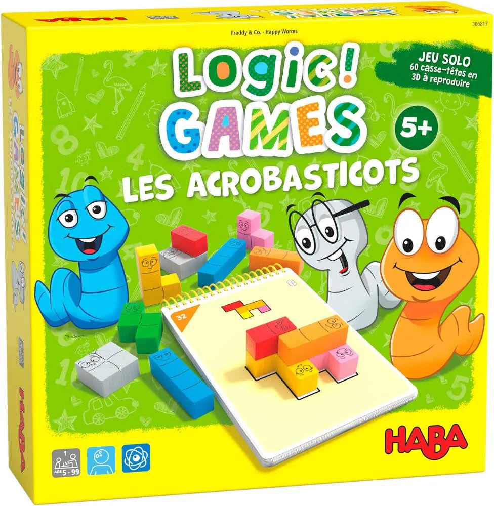 LOGIC  GAMES LES ACROBASTICOTS