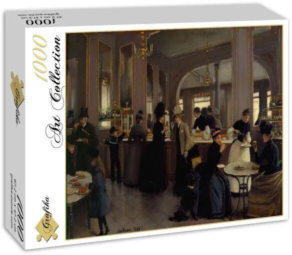 JEAN BERAUD : LA PATISSERIE GLOPPE SUR LES CHAMPS-ELYSEES - PARIS, 1889