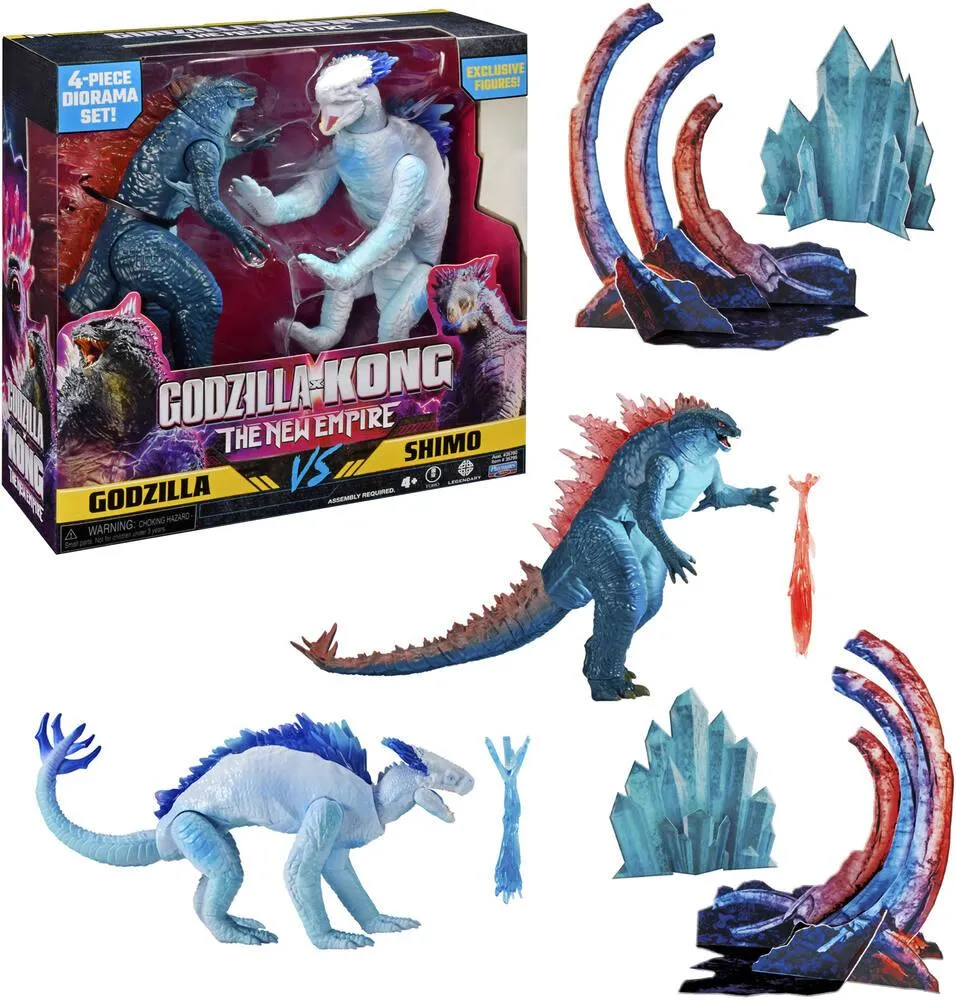 GODZILLA X KONG 2 - COFFRET DE 2 FIGURINES ARTICULEES DE 15