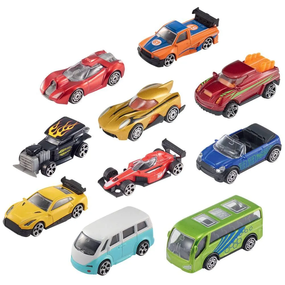SET 10 VEHICULES 1:64 - PACK 2