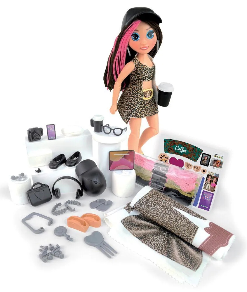 MY MODEL - DOLL DESIGN - ANIMAL PRINT