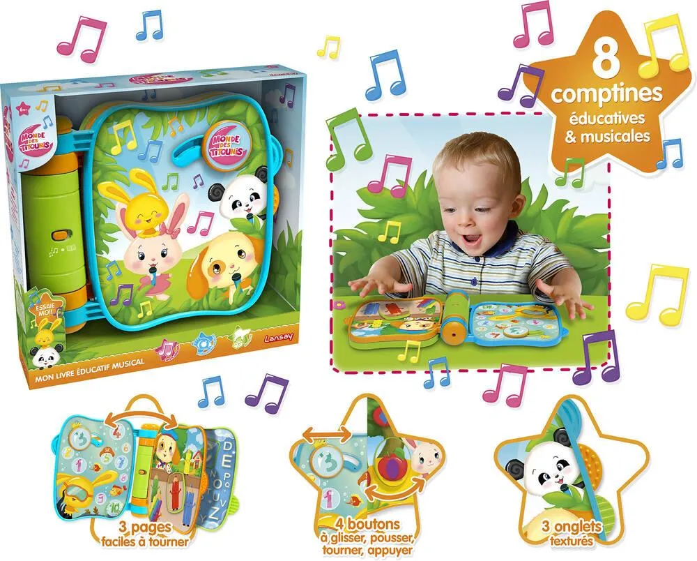 TITOUNIS - MON LIVRE EDUCATIF MUSICAL