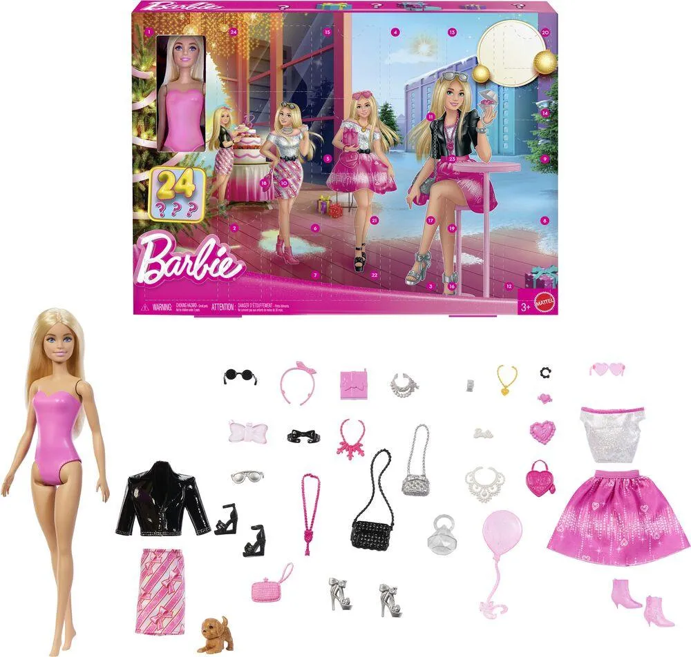 BARBIE - CALENDRIER DE L'AVENT FASHIONISTAS