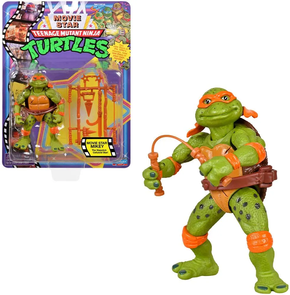 TORTUES NINJA COLLECTOR - FIGURINE 10 CM - MOVIE STAR '90 -