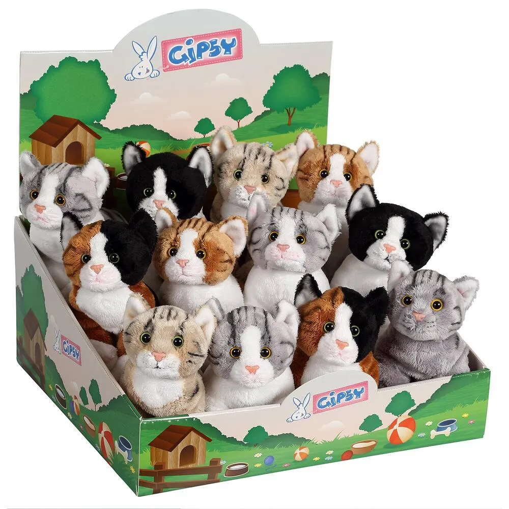 PELUCHE FLOPPIKITTY 22 CM S/CARTE 22 CM