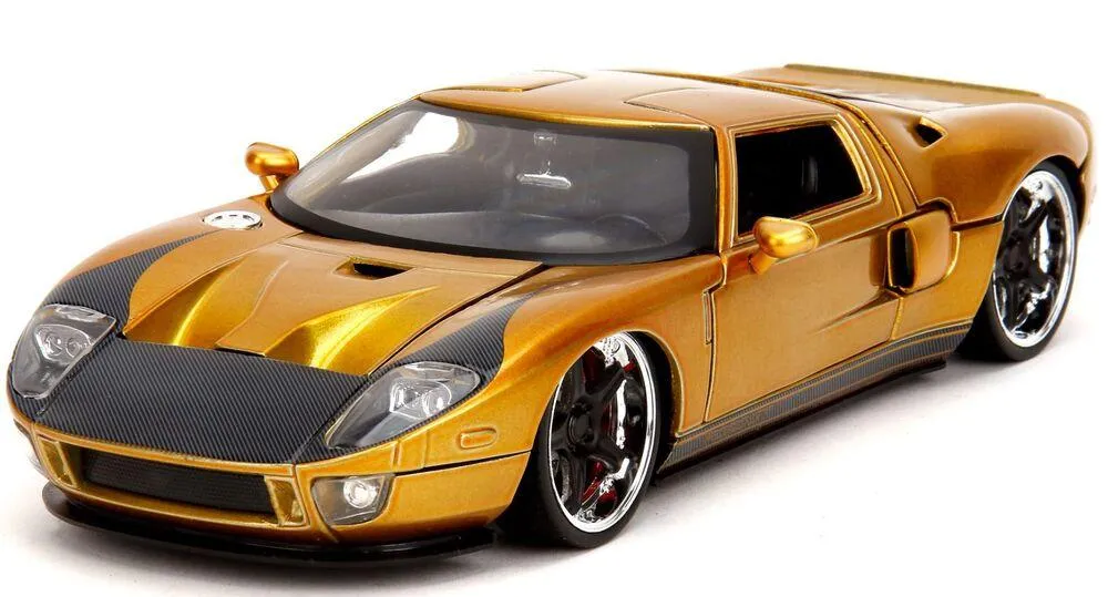 1/24 FORD GT CANDY SPANISH GOLD PINK SLIPS 2005