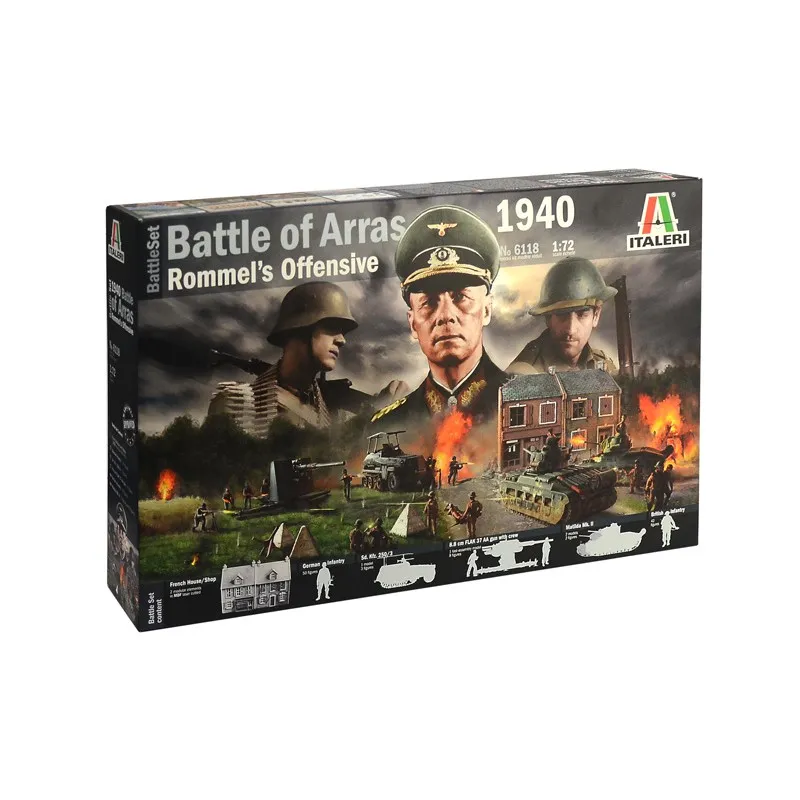 Bataille d’Arras, 1940. ITALERI 6118