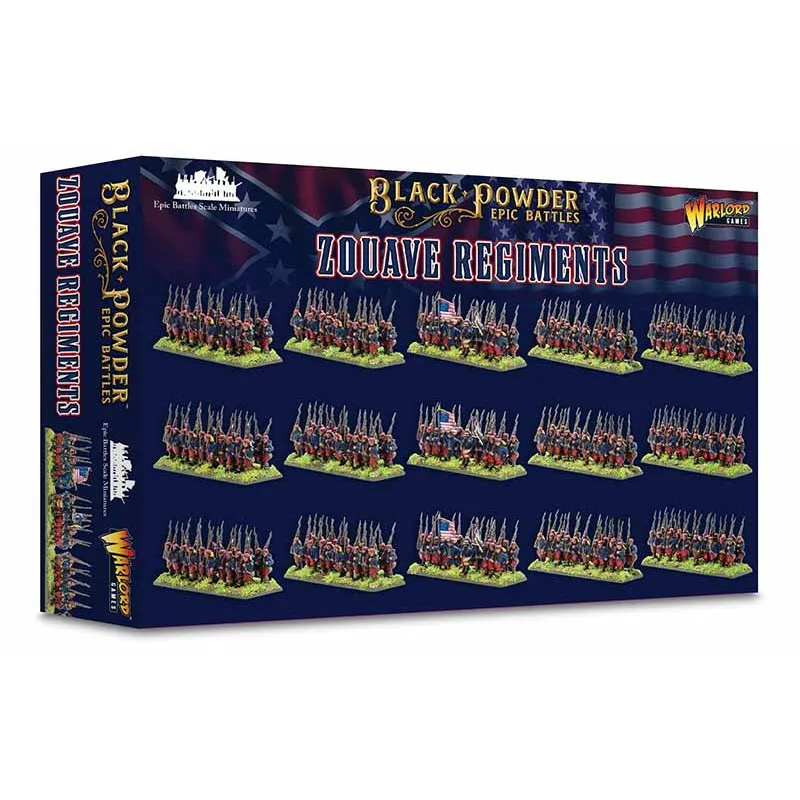 Batailles épiques : régiments de zouaves de la guerre de Sécession. WARLORD GAMES 312414005
