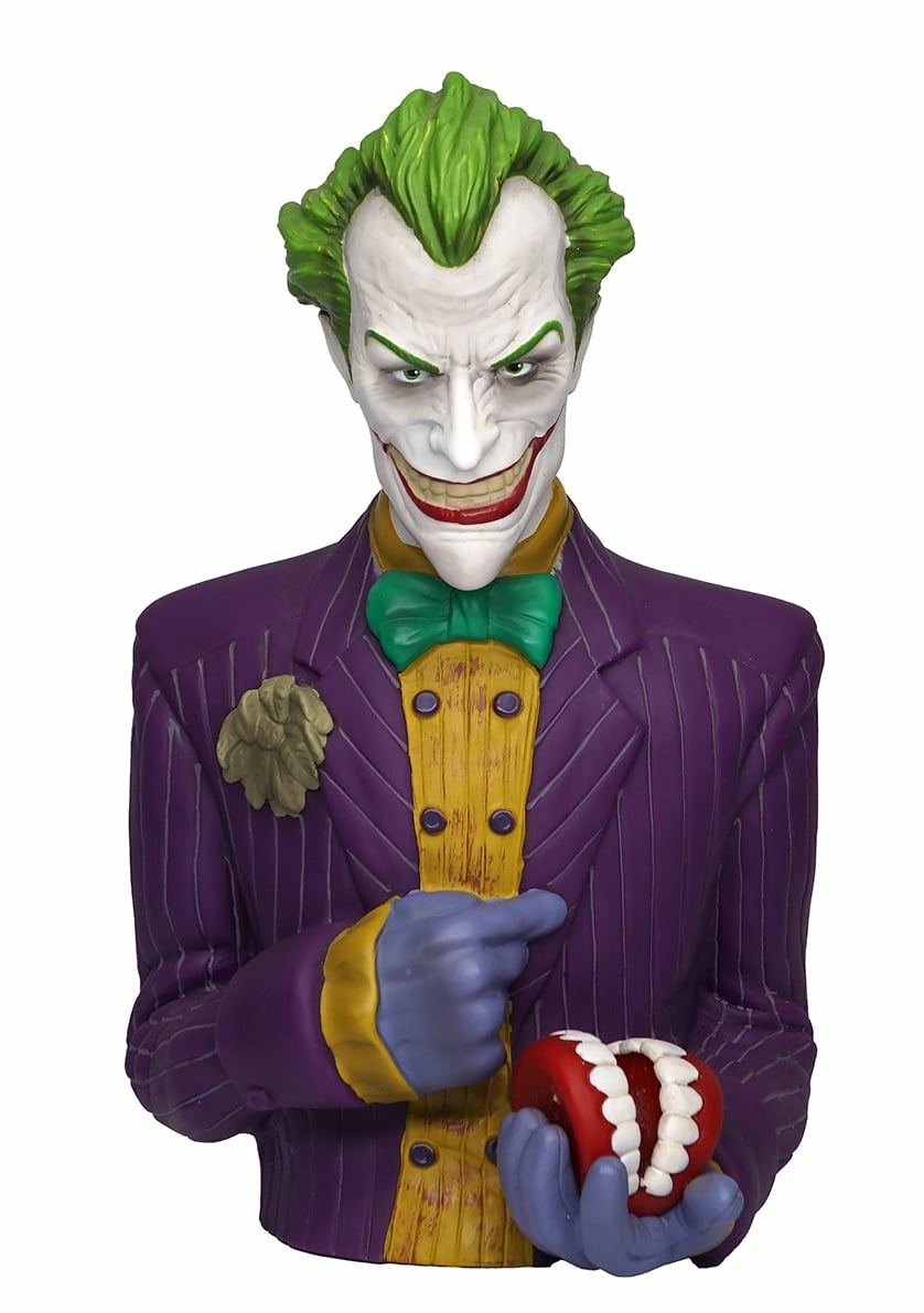Batman arkham asylum buste / tirelire px joker