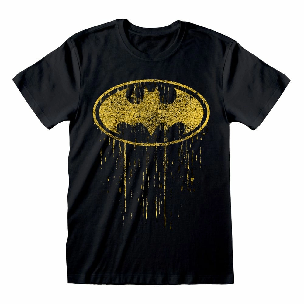Batman t-shirt dripping symbol  (m)