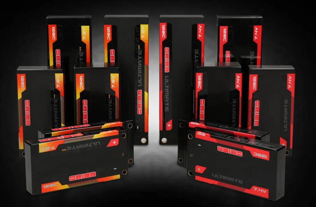 LIPO ORION ULTIMATE GRAPHENE HV 4S LIPO 7200-120C-15.2V (593g) - ORI14506