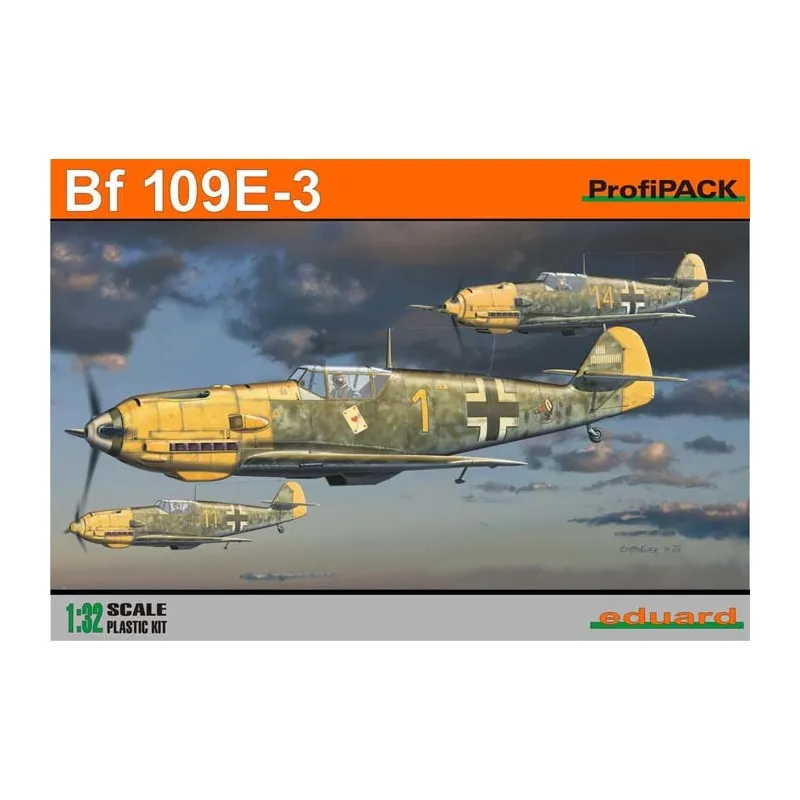 Bf 109E-3. EDUARD 3002