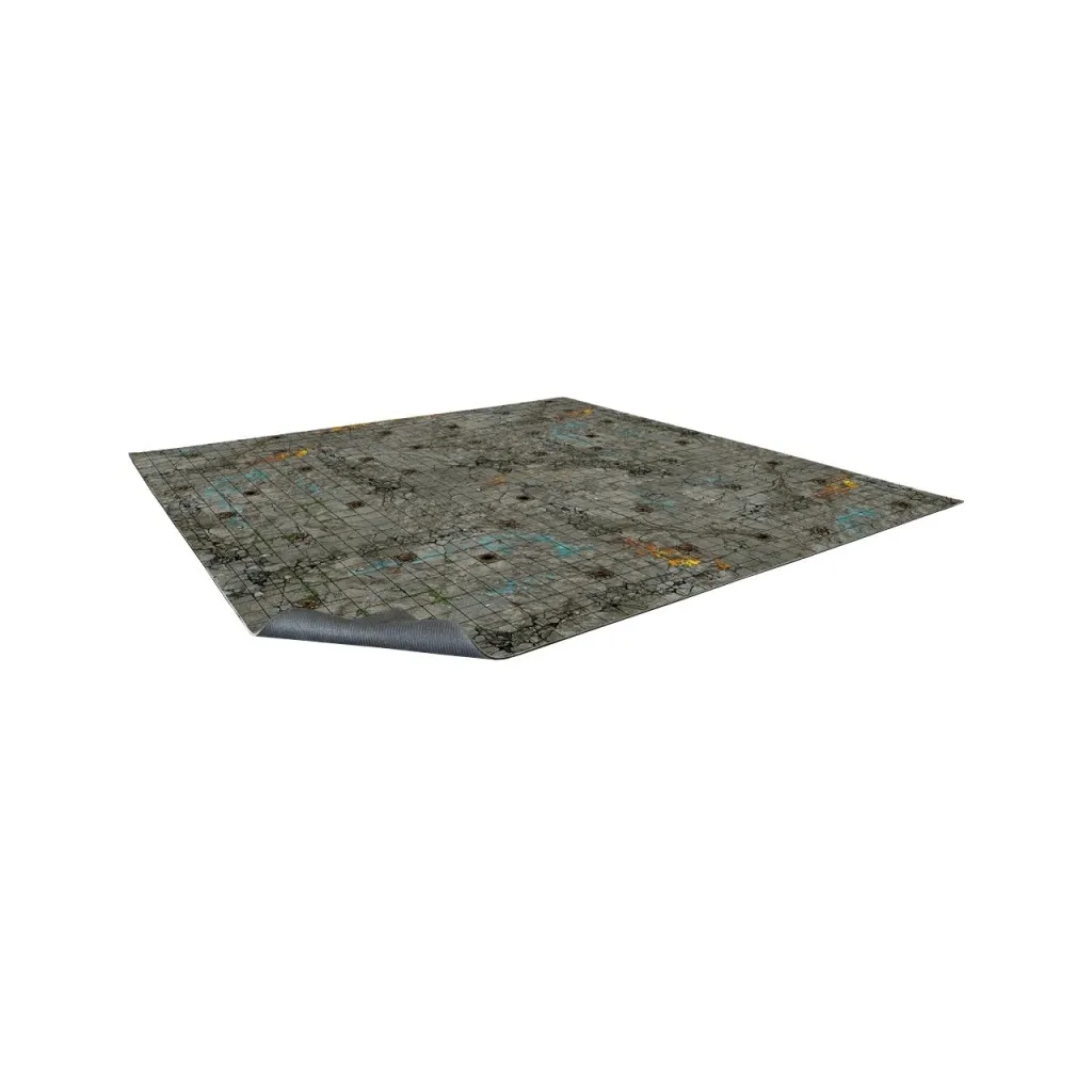 Battle Systems - Dungeon Gaming Mat with Grid - 90x90cm