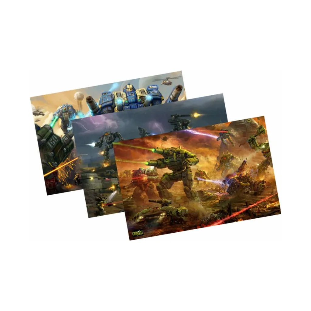 Battletech - Mercenaries 3-Poster Pack