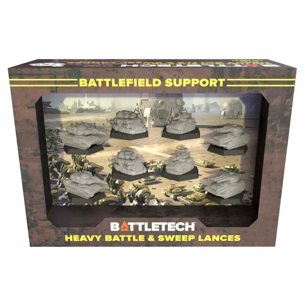 Battletech - Mercenaries Forcepack: Battlefield Support - Heavy Battle & Sweep Lances