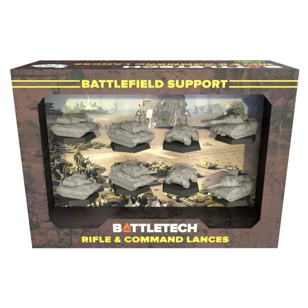 Battletech - Mercenaries Forcepack: Battlefield Support - Rifle & Command Lances