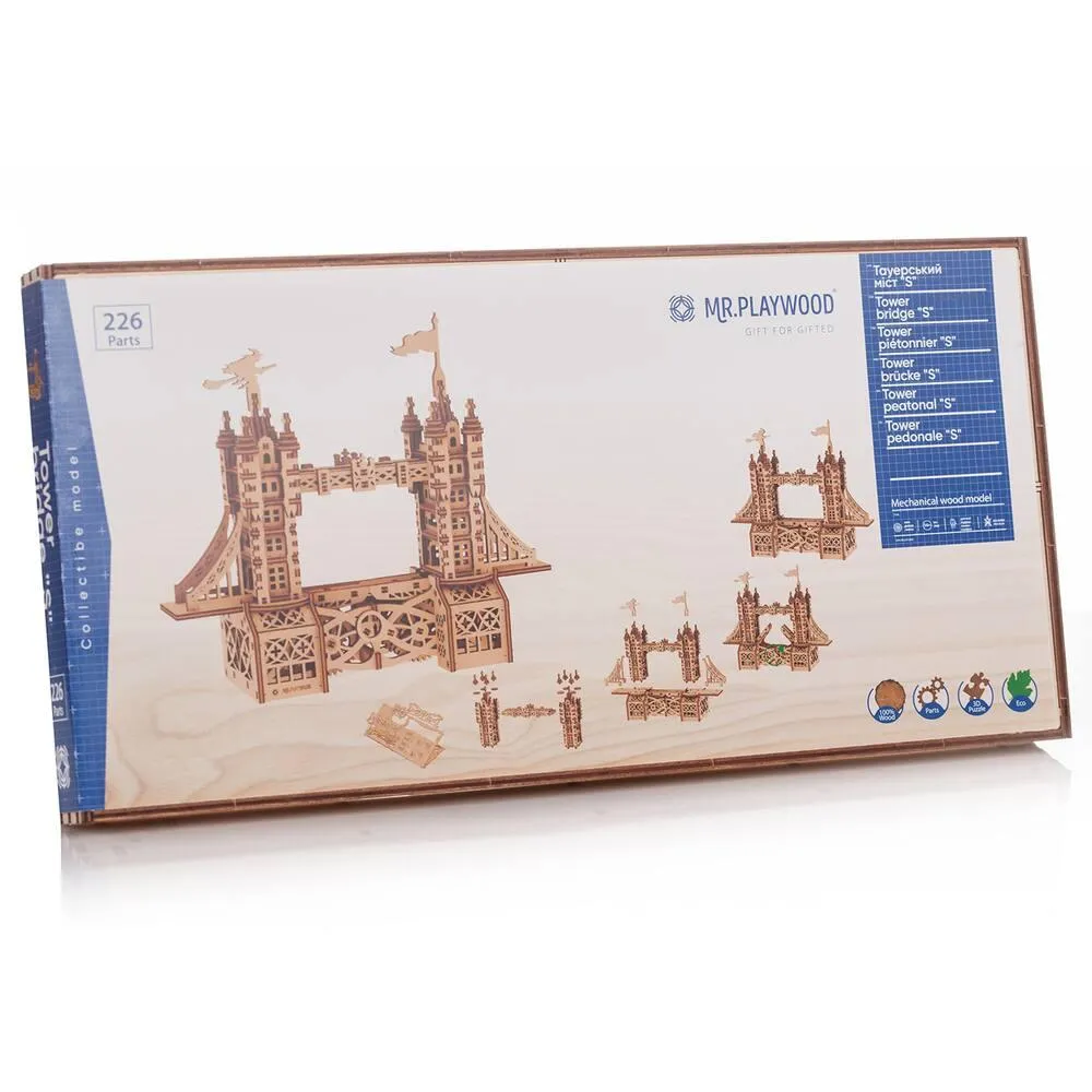 TOWER BRIDGE PETITE MAQUETTE 3D MOBILE EN BOIS
