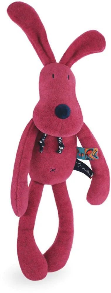 LES POP - SOSO, LE LAPIN ROSE 40CM