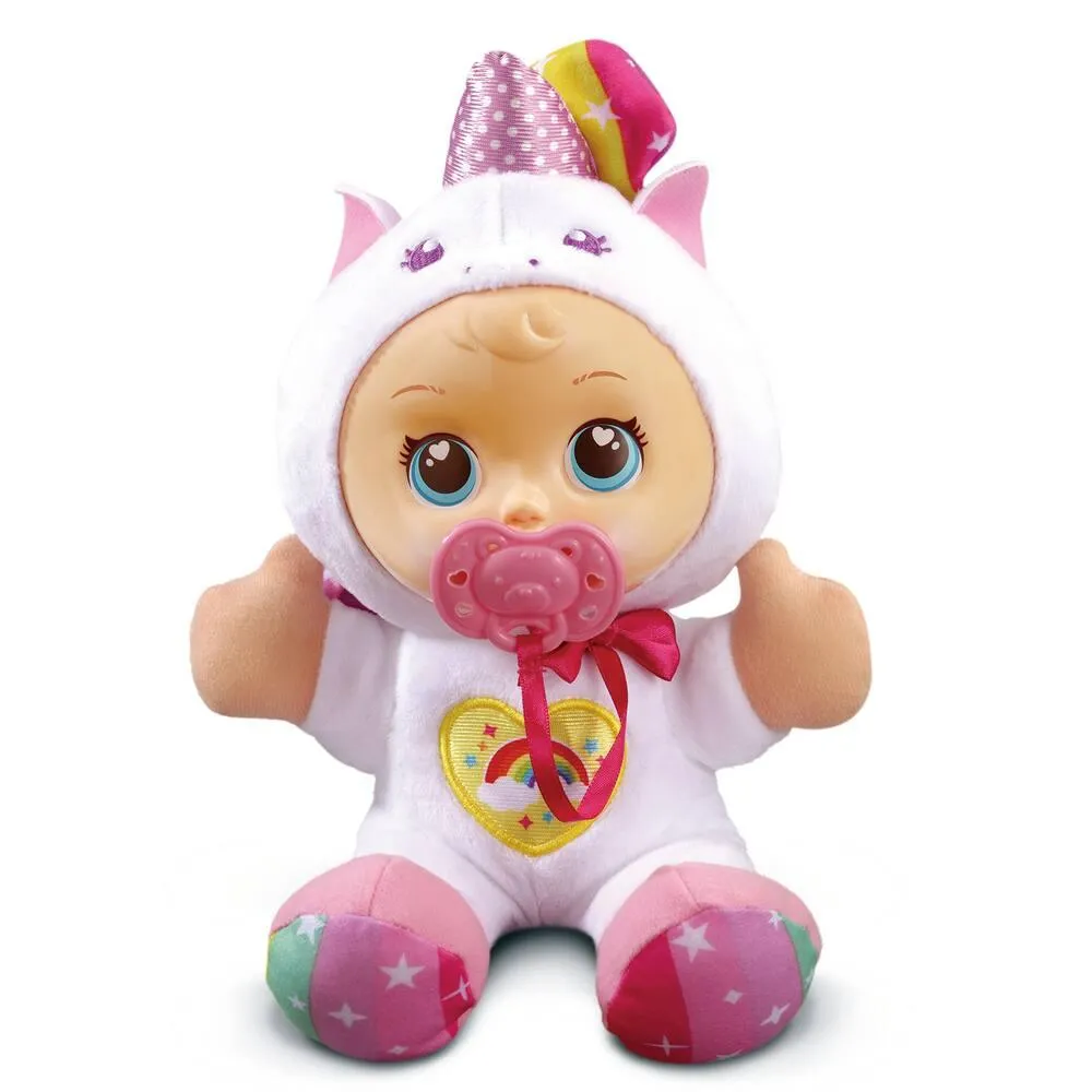 LITTLE LOVE - POUPON PAILLETTE LICORNE ARC-EN-CIEL 30 CM