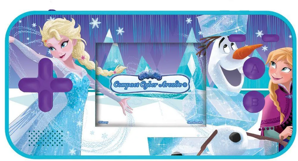 CONSOLE PORTABLE CYBER ARCADE® POCKET FROZEN – ECRAN 2.5'' 150 JEUX DONT 10 LA REINE DES NEIGES