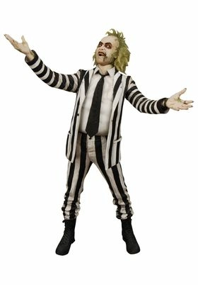 Beetlejuice 1988 figurine 1/4 striped suit beetlejuice 45 cm