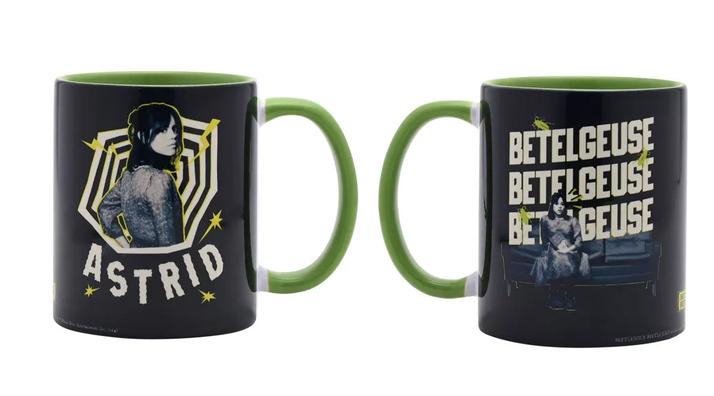 Beetlejuice - black&green - astrid - mug interieur coloré - 312 ml