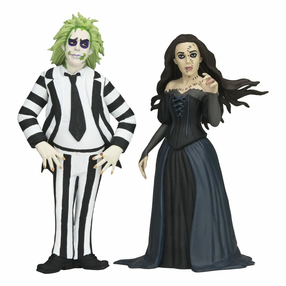 Beetlejuice & delores pack 2 scale action fig. 15 cm beetlejuice beetlejuice toony terrors