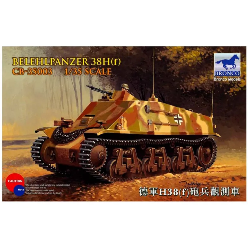 Befehlpanzer 38H (F). BRONCO MODELS CB35003