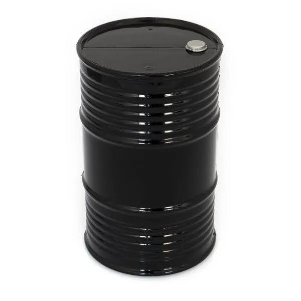 Bidon d'huile en plastique noir - accessoire pour crawler - Hobbytech - HT-SU1801062