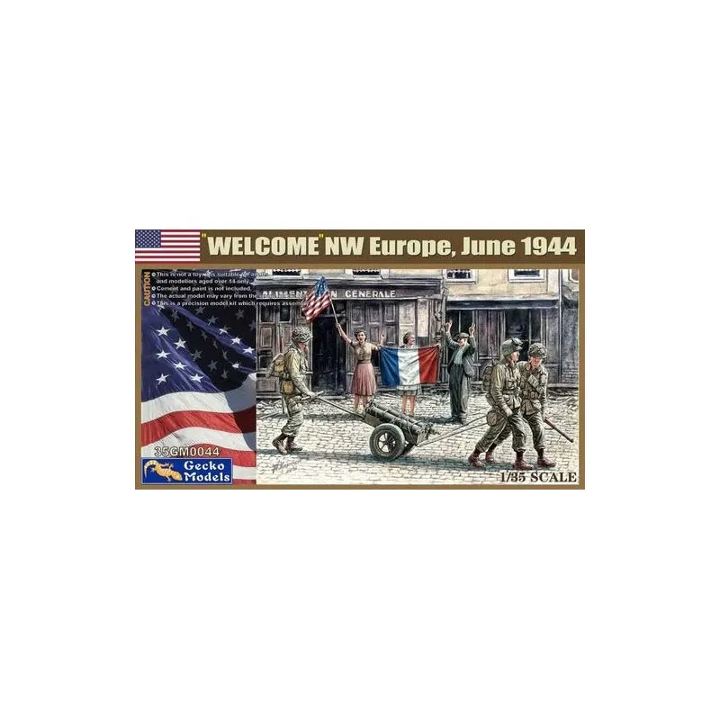 « Bienvenue » en Europe, juin 1944. GECKO MODELS 35GM0044