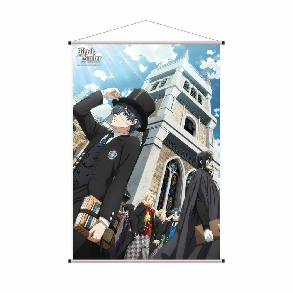 Black butler wallscroll public school arc 60 x 90 cm