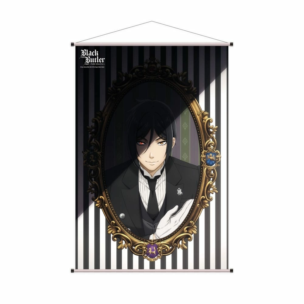 Black butler wallscroll sebastian season 4 60 x 90 cm