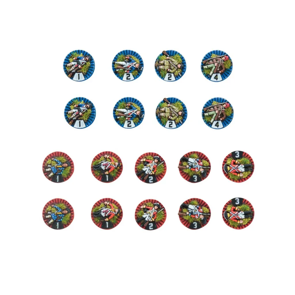 Black Powder Epic Battles: Revolution! - Casualty Markers