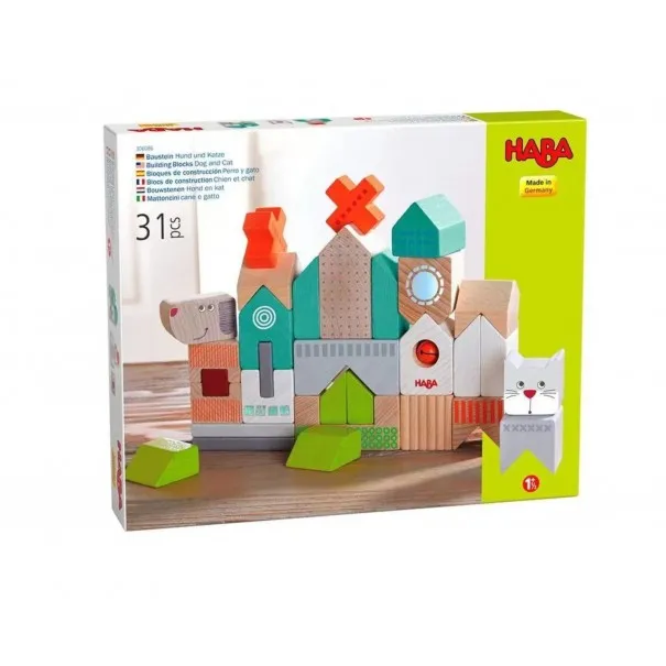 Blocs de Construction Chien & Chat