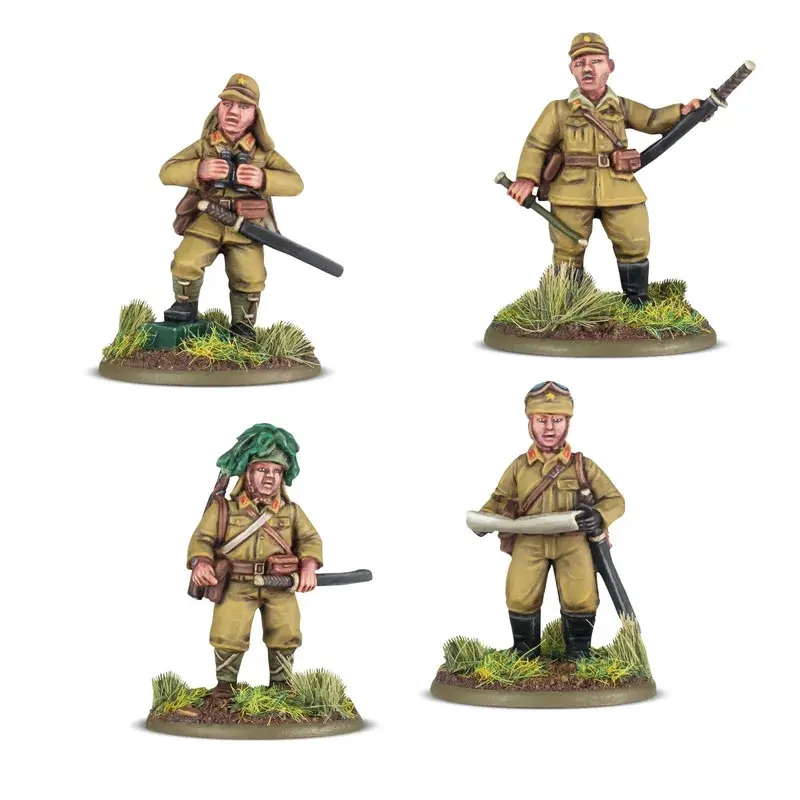 Bolt Action - Commandants japonais de pelotons