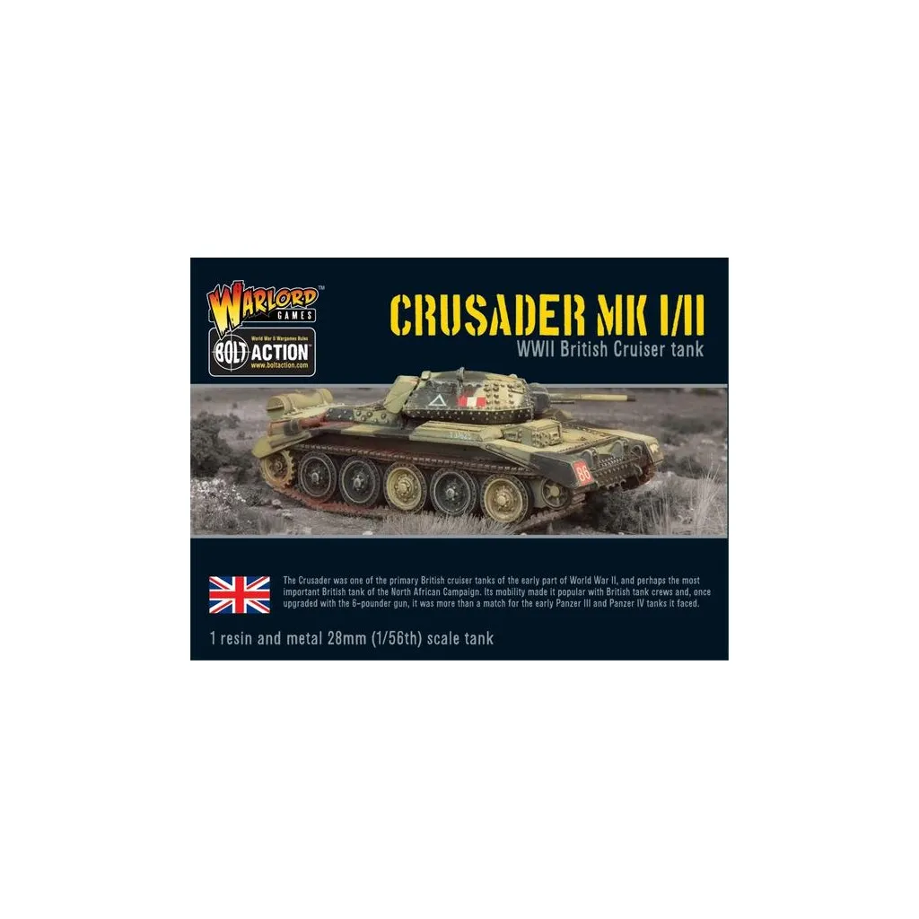Bolt Action - British - Crusader MK I/II Tank